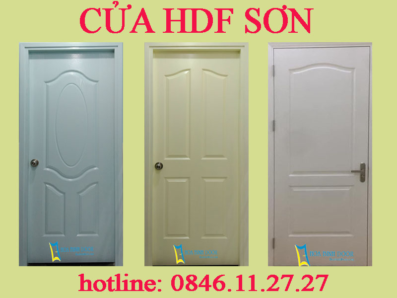 Cửa công nghiệp HDF Sơn Cửa gỗ phòng ngủ