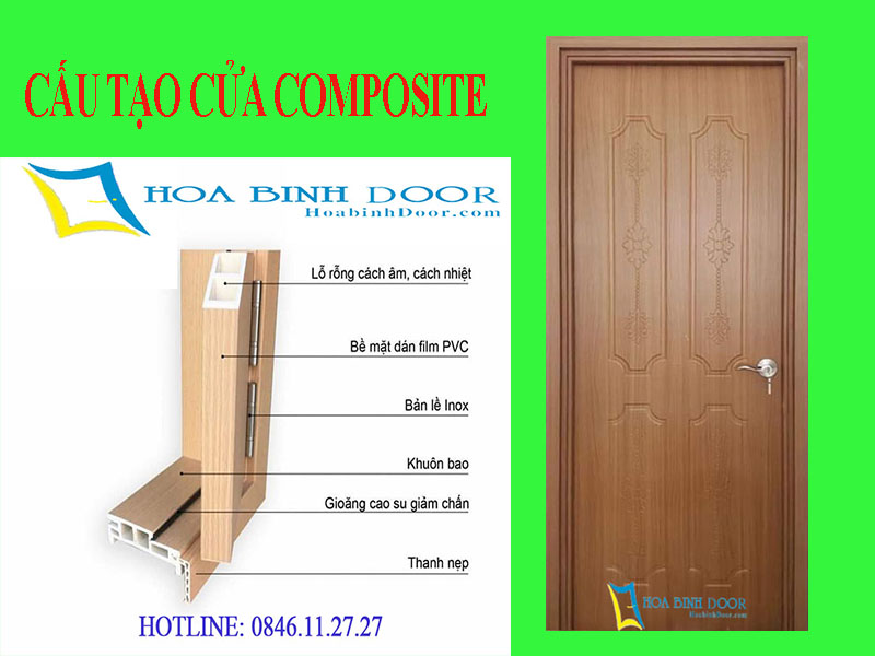 Cấu tạo cửa nhựa composite
