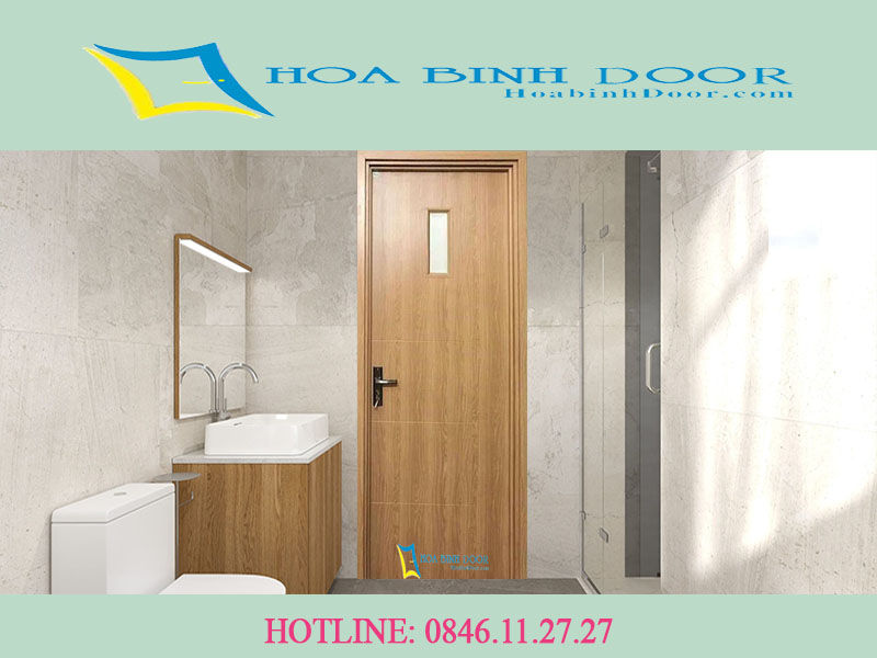 Cửa nhựa Composite nhà vệ sinh