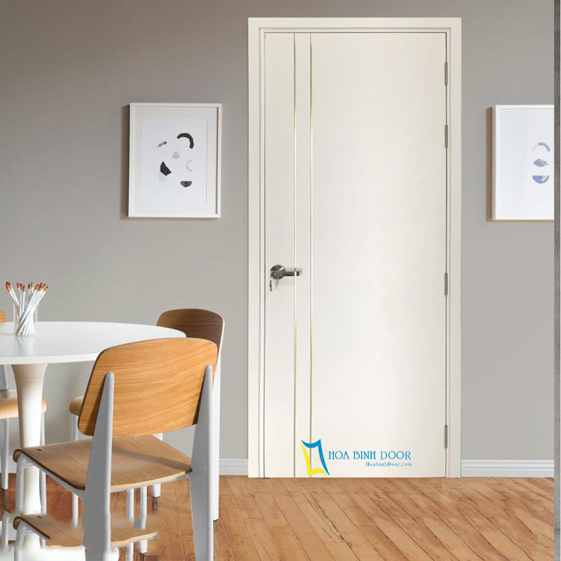 Hình ảnh lắp dựng hoàn thiện cửa nhựa composite Cửa nhựa composite