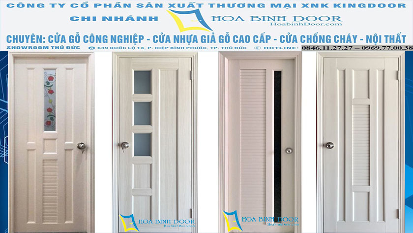 Cửa nhựa giả gỗ