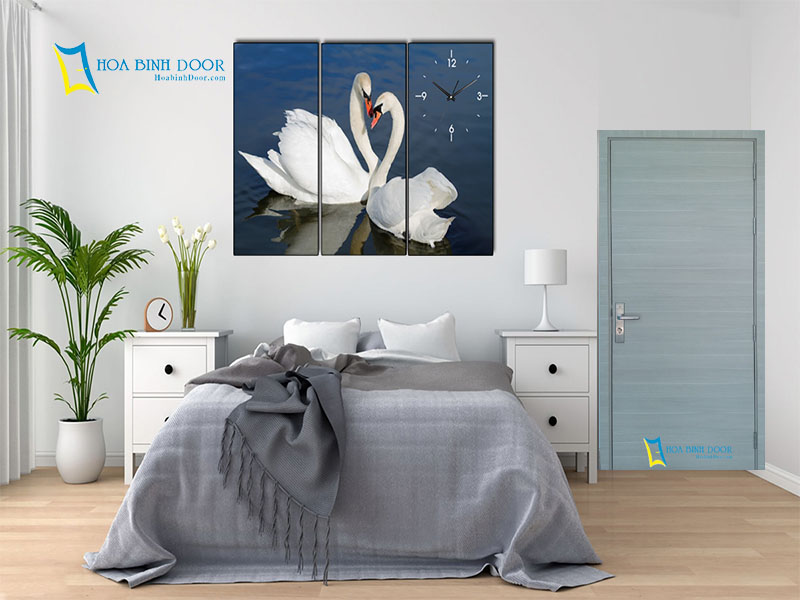 Cửa gỗ công nghiệp MDF Laminat An Cường