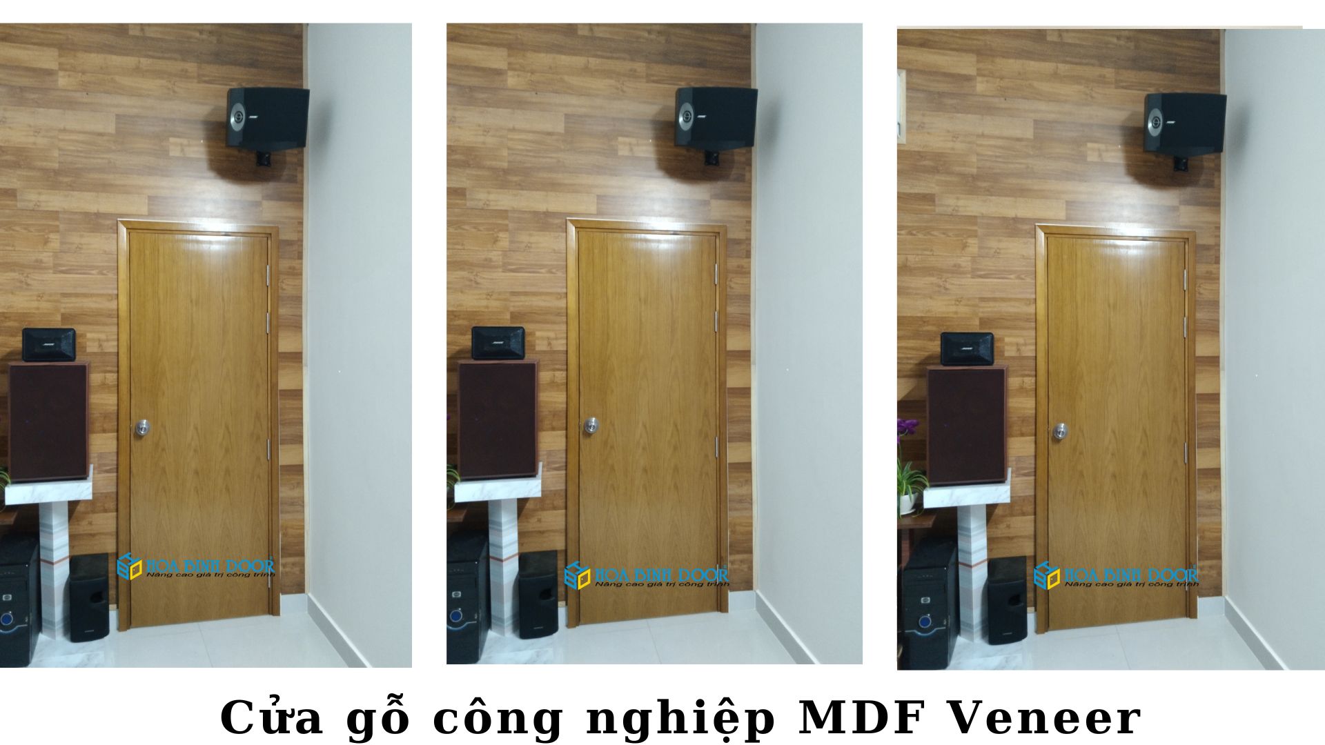 Báo giá cửa gỗ MDF cao cấp - Cửa gỗ công nghiệp