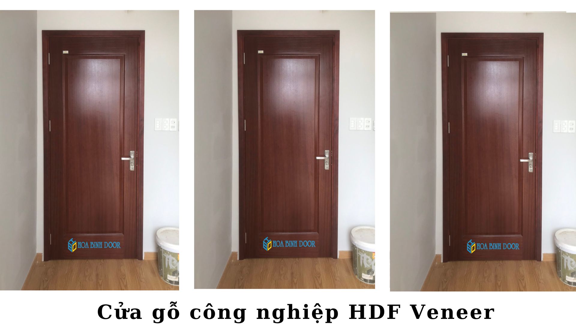 Cửa gỗ công nghiệp tại Quận 2