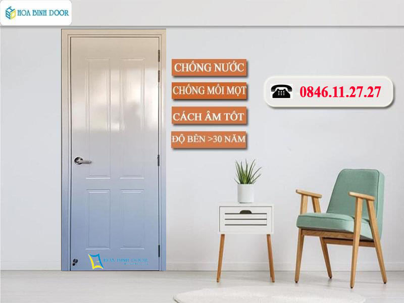 Nội, ngoại thất: Cửa gỗ nhựa composite giá rẻ Cua-nhua-composite-11-1