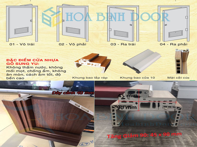 Nội, ngoại thất: Cửa gỗ nhựa composite giá rẻ Cua-nhua-composite-40-1