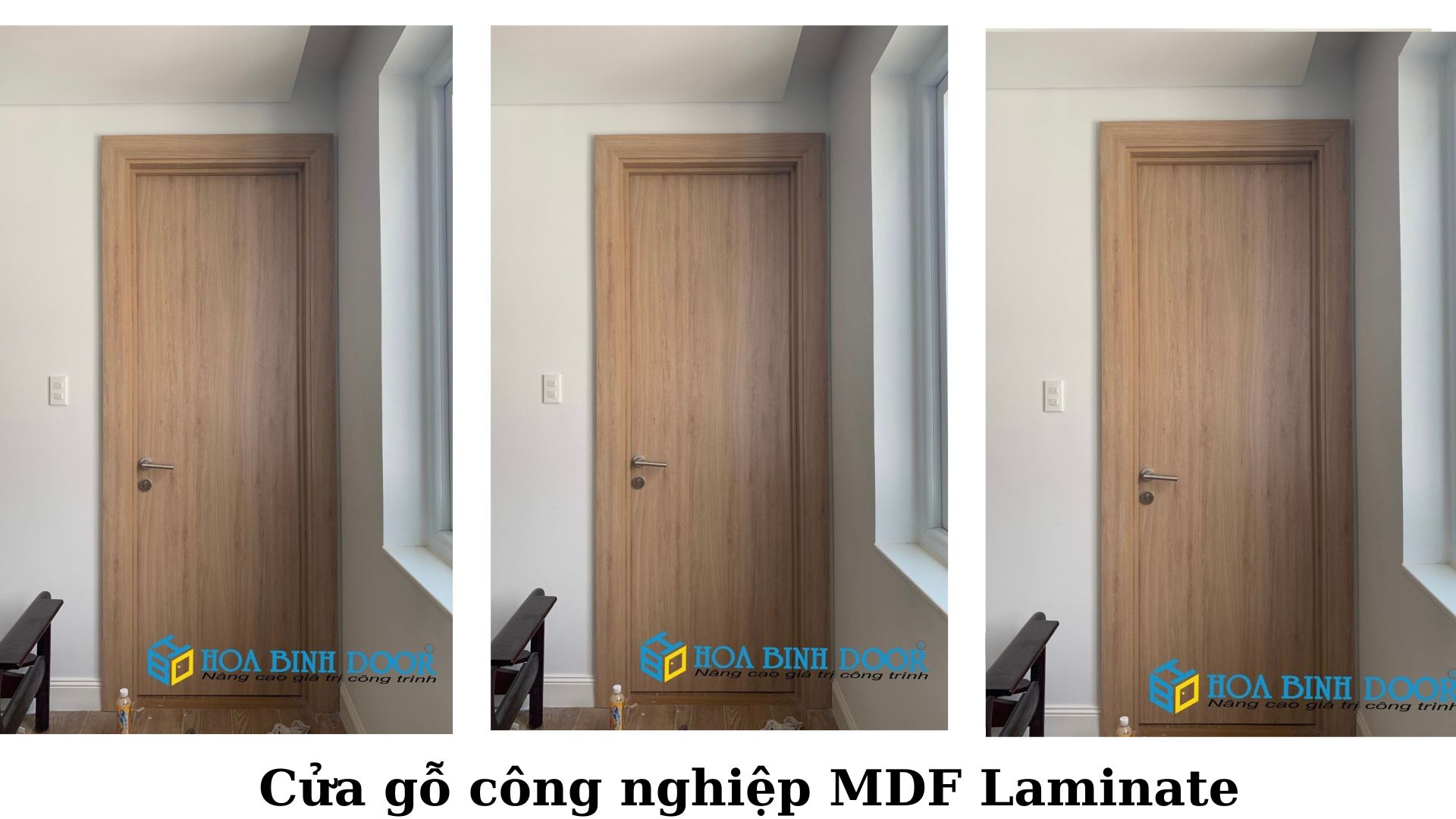 Cửa MDF Laminate tại Bình Tân