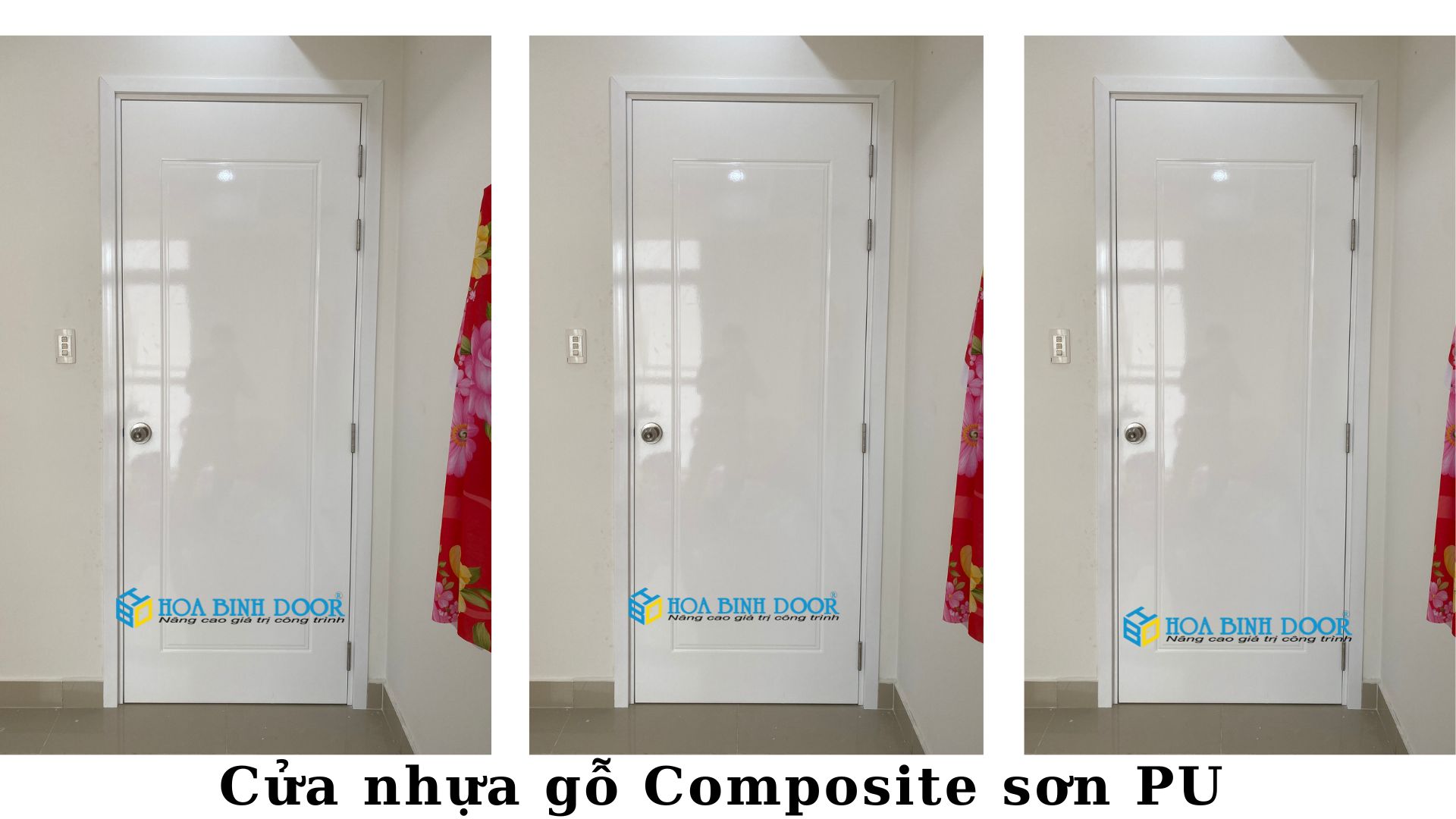 Cửa nhựa Composite tại Thuận An - Bình Dương