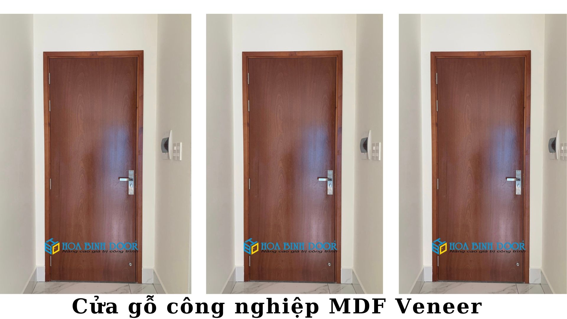 Báo giá cửa gỗ MDF tại Bình Thạnh - Cửa gỗ cao cấp