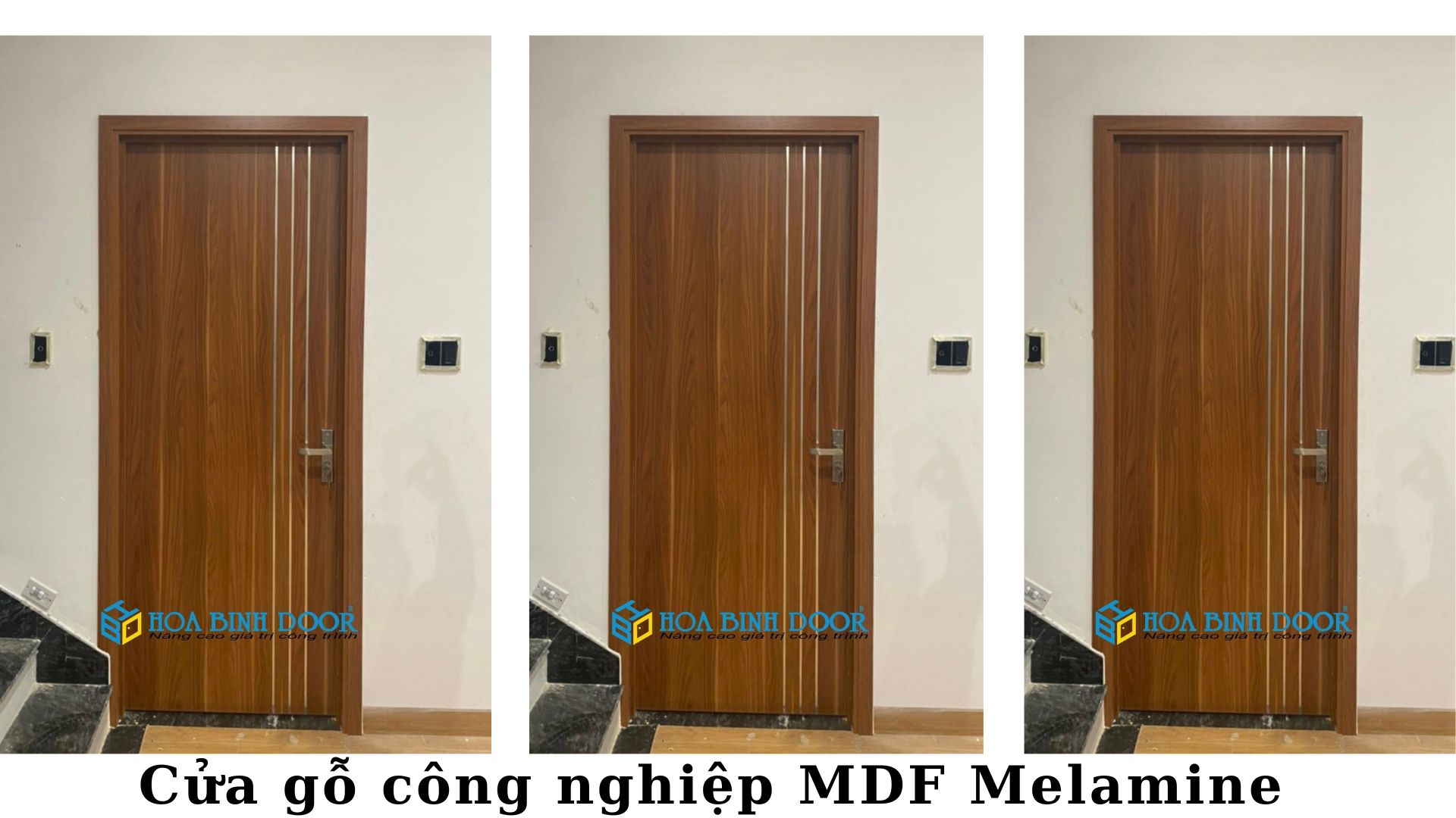 Cửa MDF Laminate tại Tân Bình 