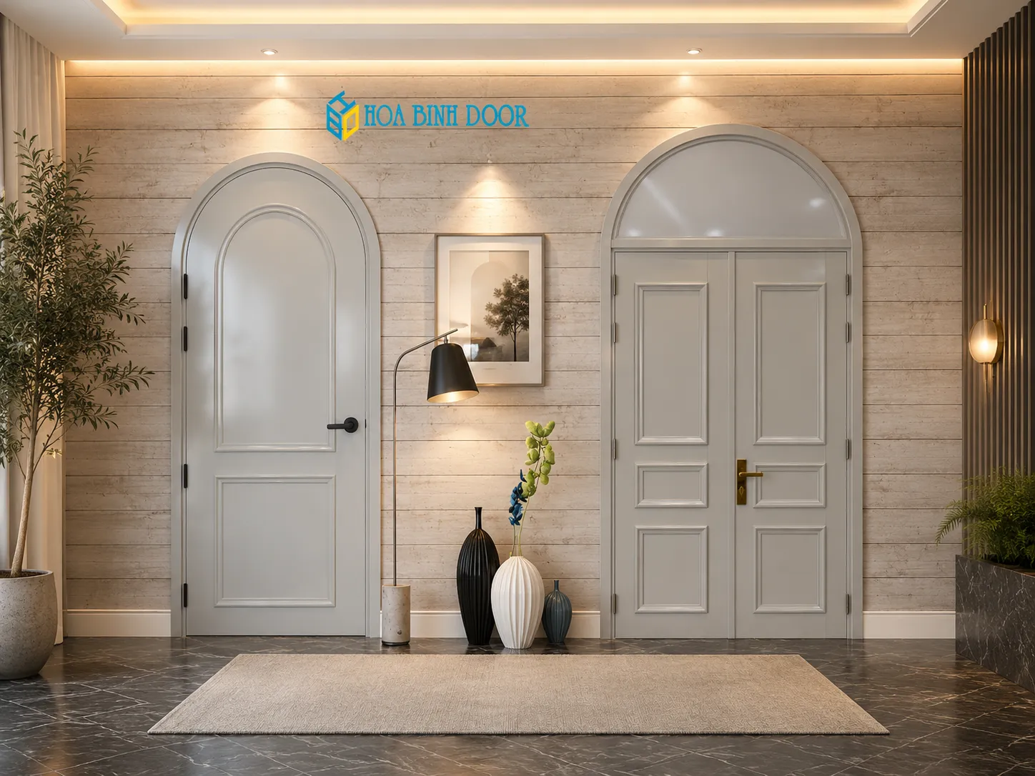 Giá cửa vòm nhựa composite tại phường Hiệp Bình