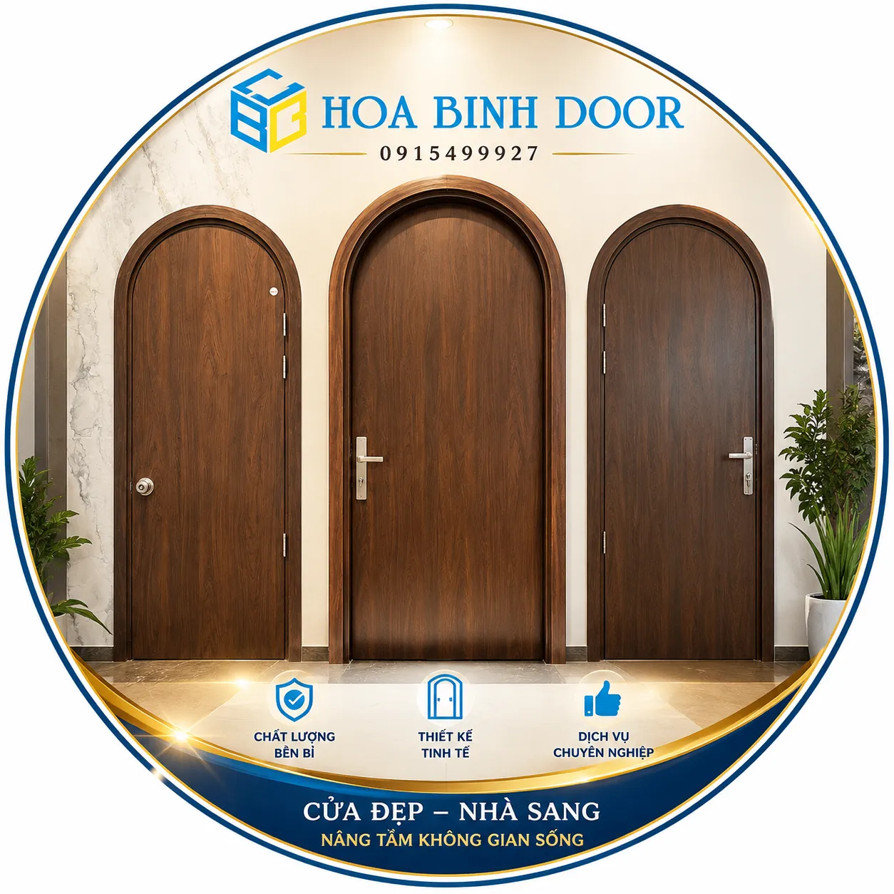 Giá cửa vòm nhựa composite tại phường Hiệp Bình