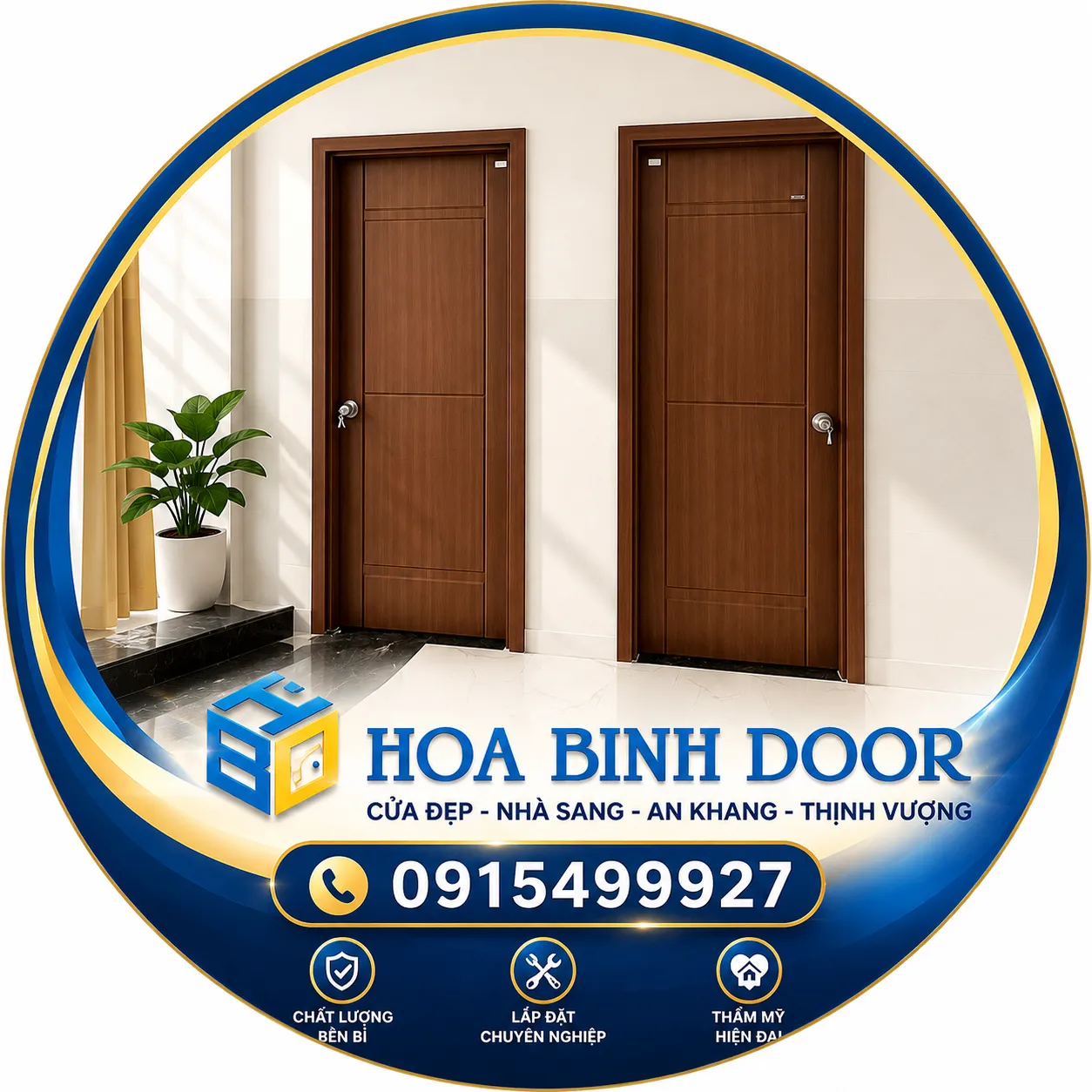 Cửa nhựa ABS Hàn Quốc tại phường Bình Trưng