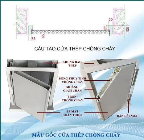 Báo giá cửa thép chống cháy tại Biên Hòa