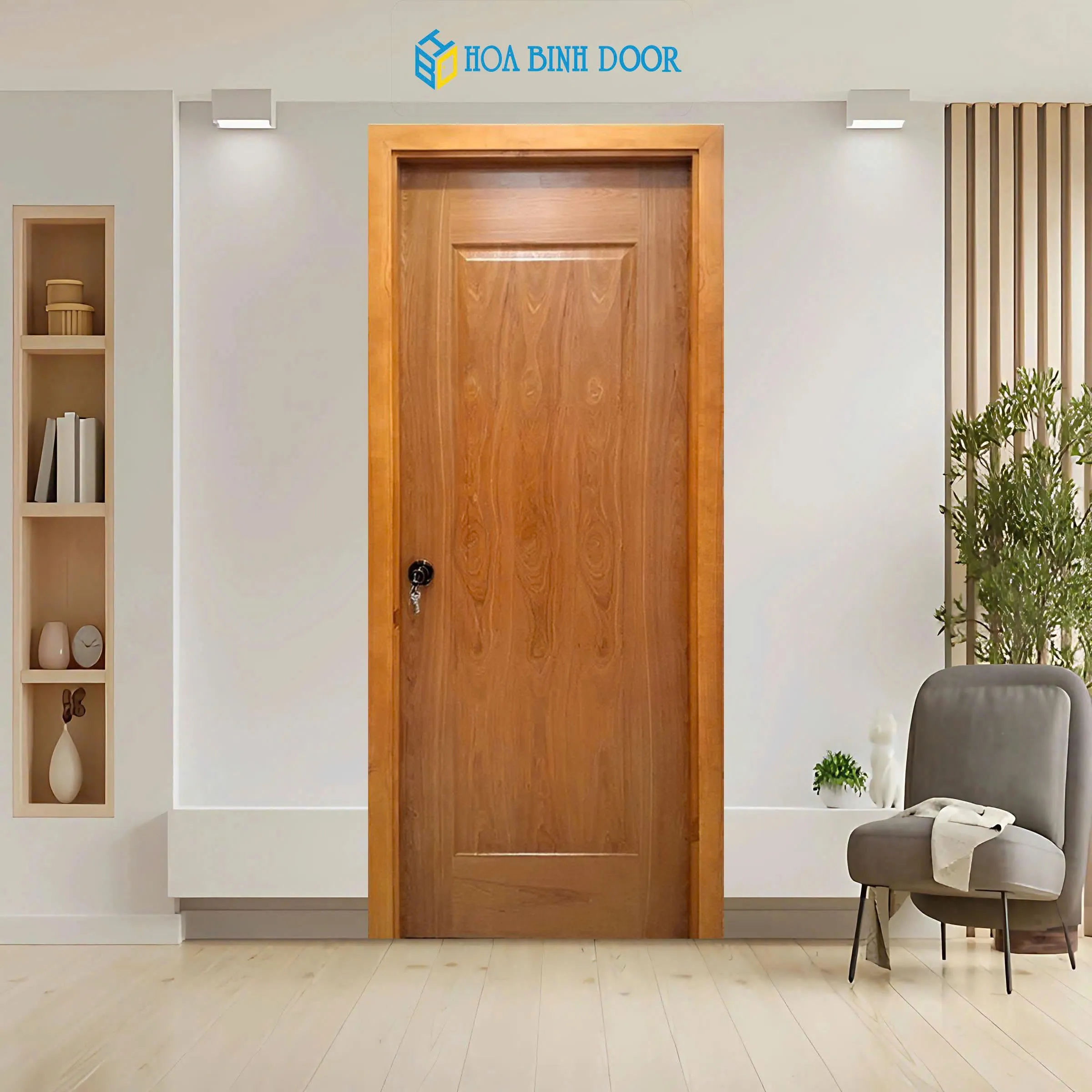 Cửa gỗ công nghiệp tại phường An Khánh