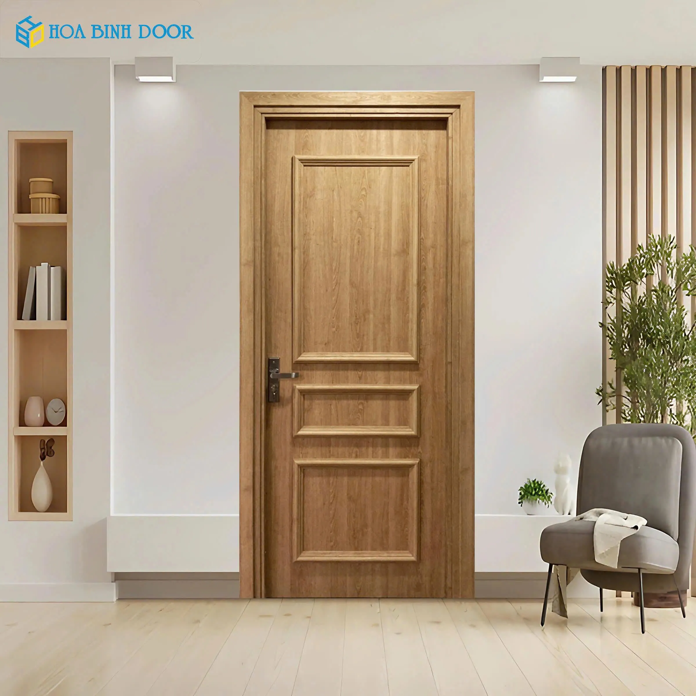 Cửa nhựa Composite lắp tại Hiệp Bình Phước