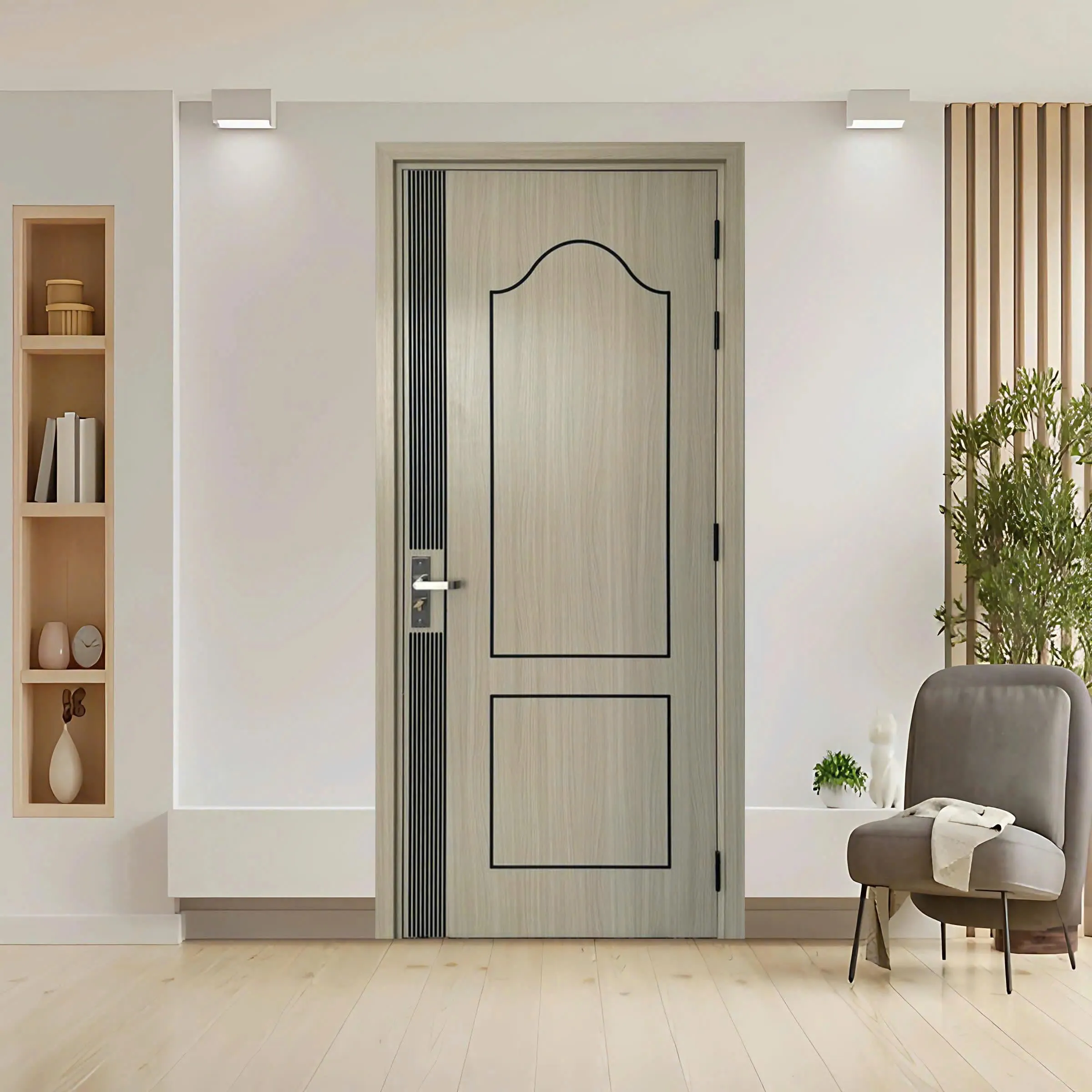 Cửa nhựa Composite lắp tại Hiệp Bình Phước