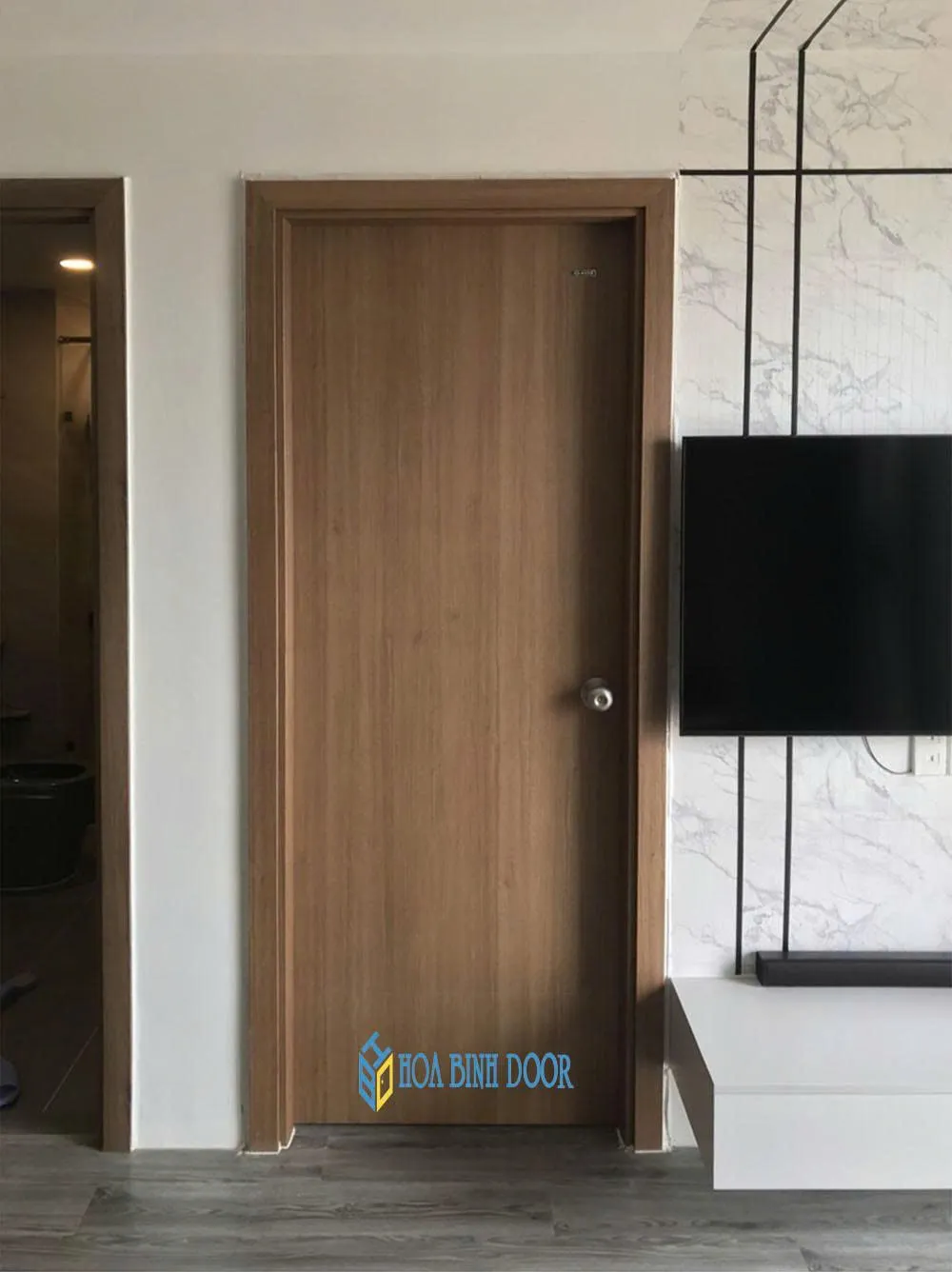 Cửa nhựa ABS Hàn Quốc lắp tại phường Bình Trưng