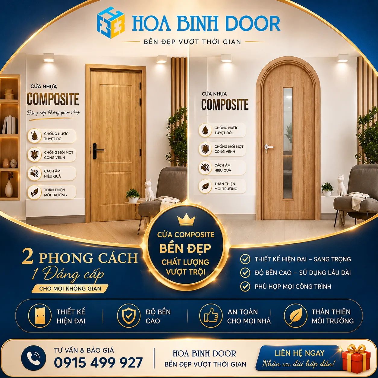Báo giá lắp cửa nhựa composite tại Thủ Đức