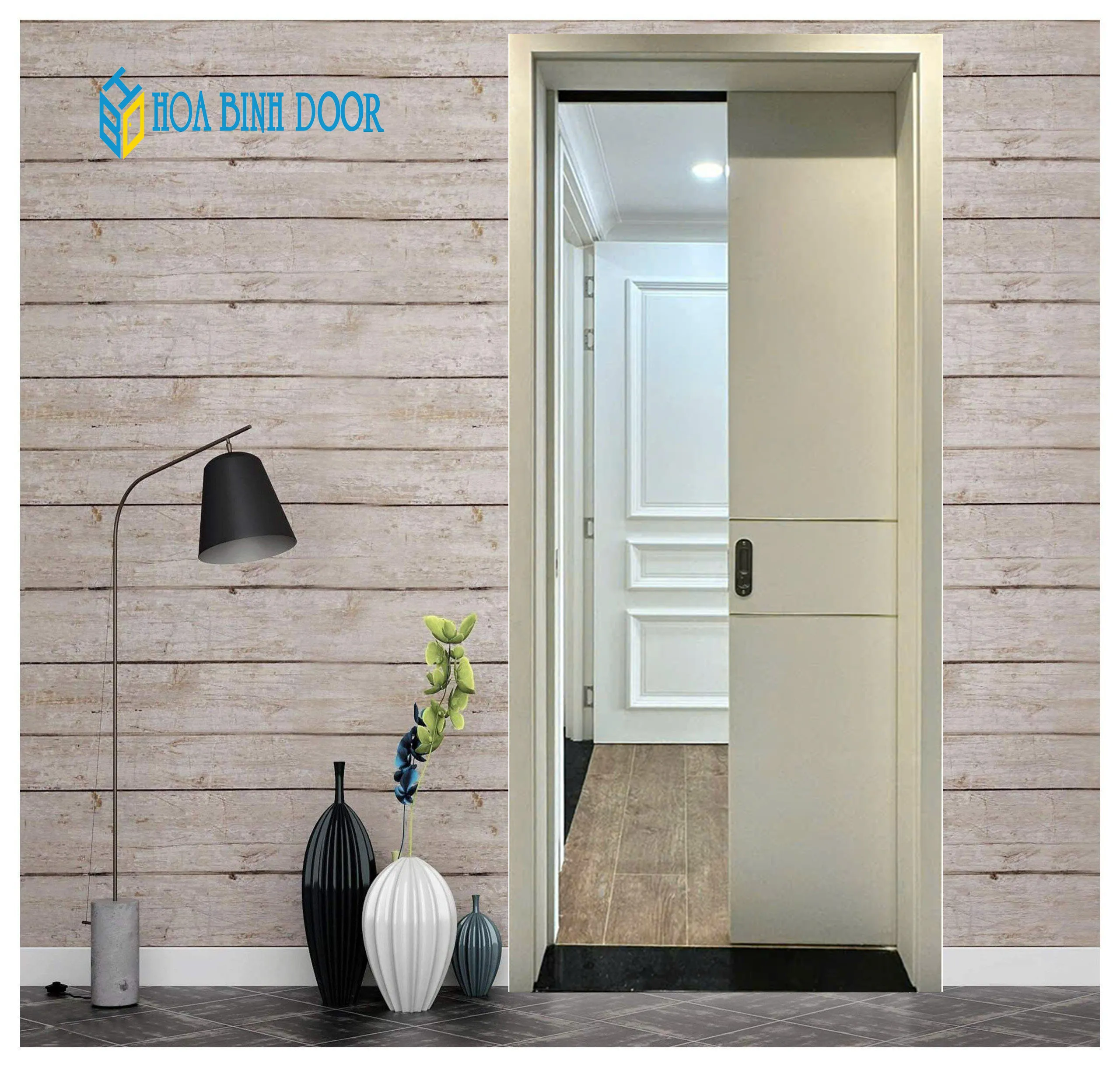 Cửa gập và lùa nhựa composite tại Tân Bình